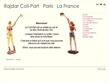 Tablet Screenshot of coll-part.com